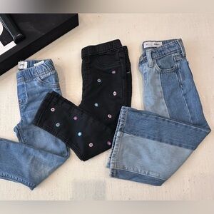 BUNDLE! 3-Pairs of Denim Jeans- 3T